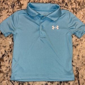 Under Armour Kids Blue Polo Shirt